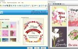 Photo Greetings Designing Software screenshot