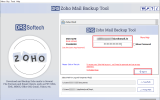 MigrateEmails Zoho Migration Tool screenshot