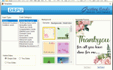 Windows Greeting Card Designing Tool screenshot