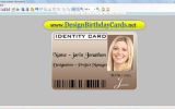 Design ID Card screenshot