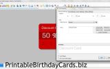 Printable Card Maker Software screenshot