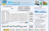 Blackberry Free Text Messaging screenshot