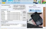 Bulk SMS Software for BlackBerry Phone screenshot