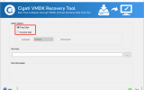 Cigati VMDK Recovery Tool screenshot