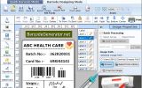 Healthcare Barcode Creator screenshot