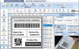 Packaging Barcode Labels screenshot