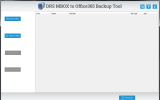 DRS MBOX to Office 365 Migrator Tool screenshot