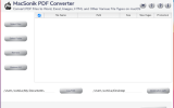 MacSonik PDF Converter Tool screenshot
