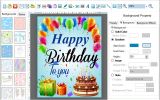 Printable Birthday Cards Creator screenshot