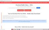 Video Downloader For Reddit With Sound screenshot