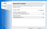 Import OST to Outlook screenshot