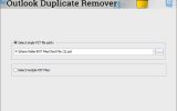 PST Duplicate Email Remover screenshot