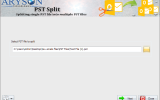 Aryson Split PST Software screenshot