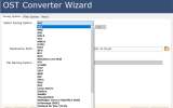 SysKare OST File Converter screenshot