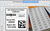 Mac OS Bulk Label Designing Software screenshot