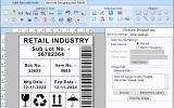 Retail Industry Barcode Labeling Tool screenshot