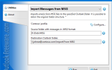 Import Messages from MSG for Outlook screenshot