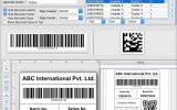 Barcode Maker for Apple Mac OS X screenshot