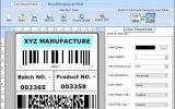 Supply and Packaging Barcode Label Tool screenshot