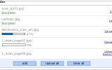 PHP AJAX Multiple File Upload Control screenshot