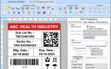 Pharmacy Product Barcode Making Software screenshot