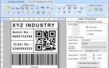 Manufacturing Barcode Label Maker Tool screenshot