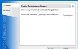 Folder Permissions Report for Outlook screenshot